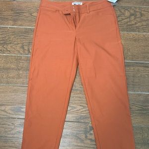 Orange Dress pants